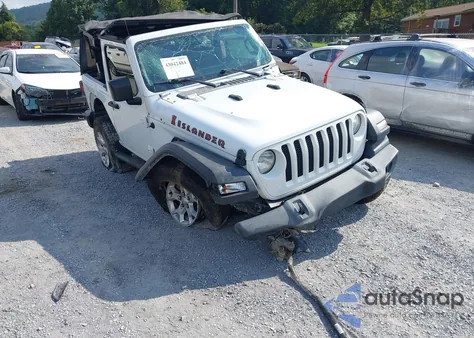 2021 Jeep Wrangler Islander 4X4 из США, поврежденный, VIN 1C4GJXAN9MW558334